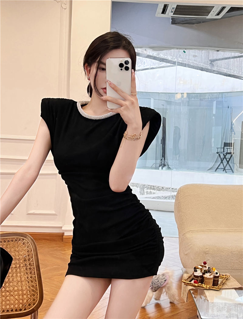 【Dress】ノースリーブワンピース T01382