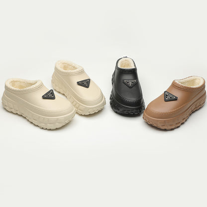 【Shoes】厚手スリッパ3色 　W14569