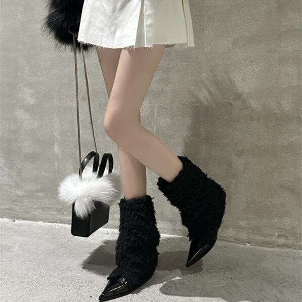 【Shoes】フェミニン人気ハイブーツ　Z8338