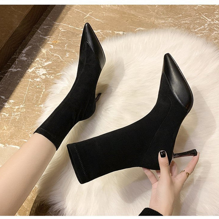 【Shoes】2タイプ選択可ブーツ 　Ｗ14198