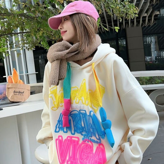 【tops】プリントフーディー　M21443