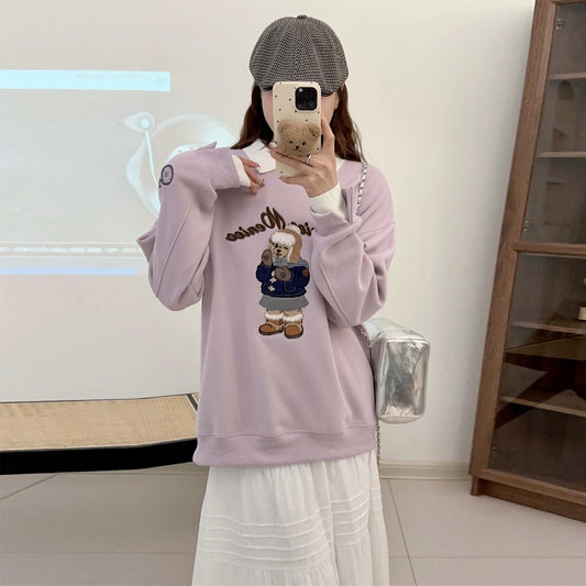 【tops】3色選択可スウェット　Ｗ10508