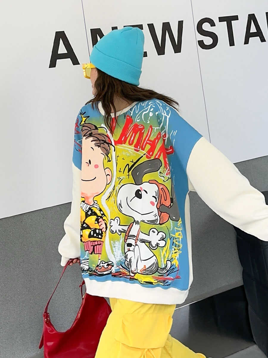【Tops】キャラクタープリントプルオーバー　Ｗ13995