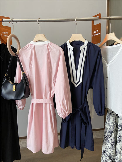 【Dress】OL通勤ワンピース　W12638