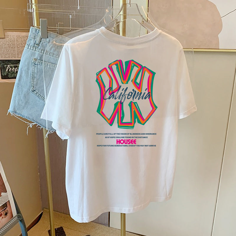 【Tops】3色カジュアルＴシャツ     W12651