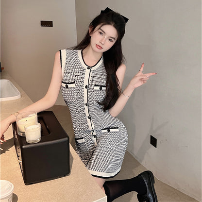 【Dress】ニットワンピース　Ｗ12079