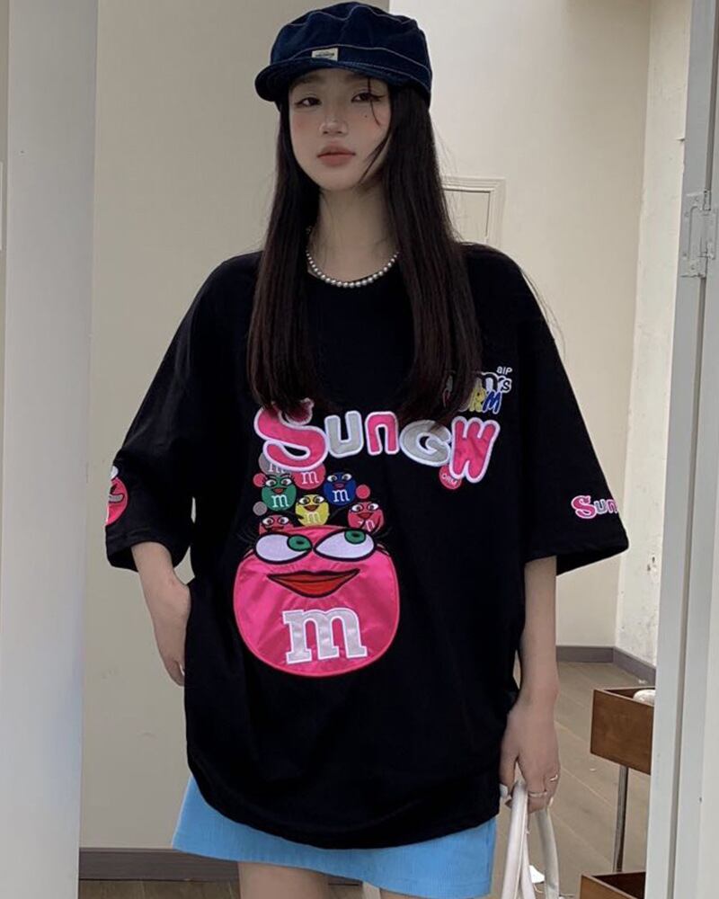 【tops】ビッグTシャツ N2440