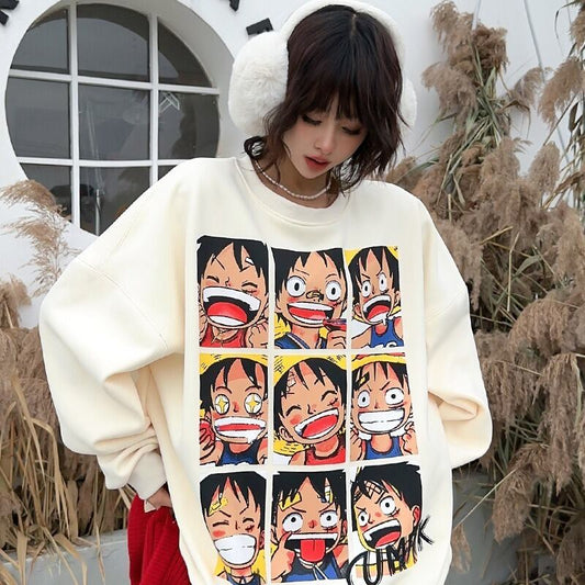 【tops】プリントスウェット　M21450