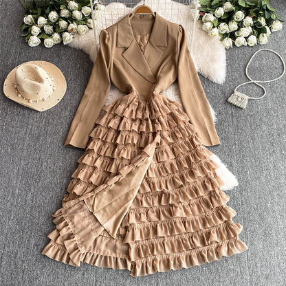 【Dress】ティアードワンピース    W14446