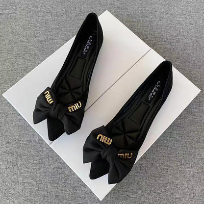 【Shoes】フェミニン春秋フラットシューズ T01426