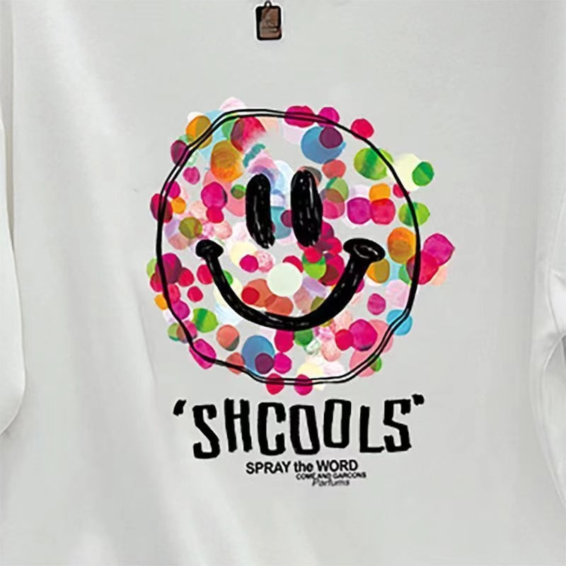 【Tops】ニコちゃんＴシャツ     W12325