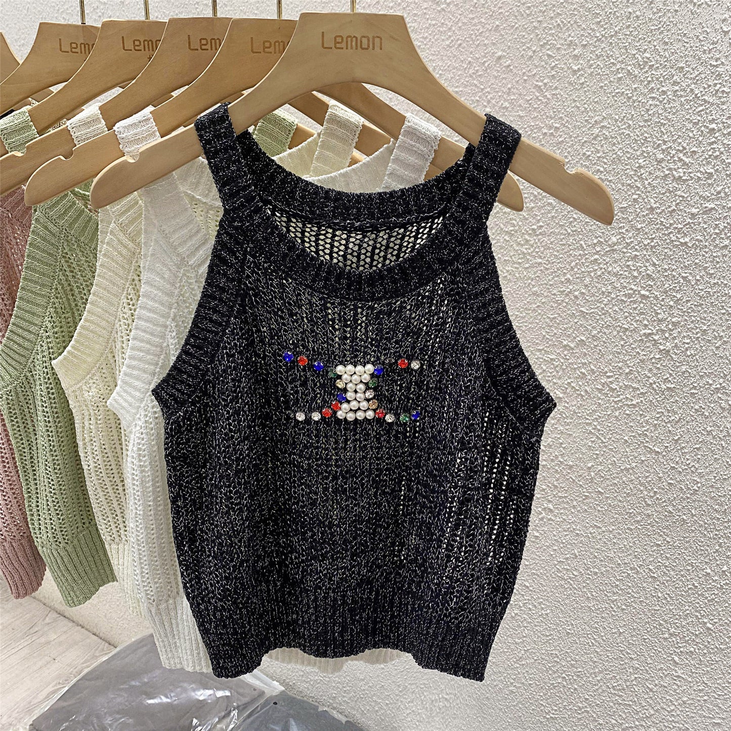 【Tops】5色展開タンクトップ    W12345