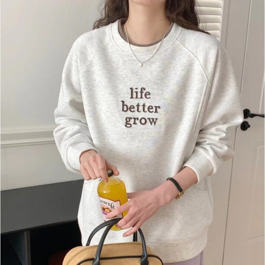 【tops】5色展開ロゴスウェット　Z6714