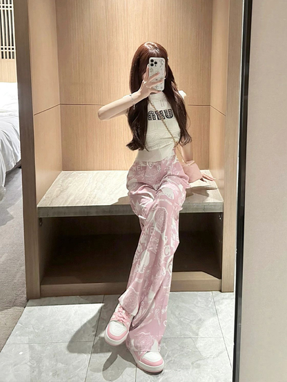 【Set】Ｔシャツ + パンツ　2点セット　Z6802