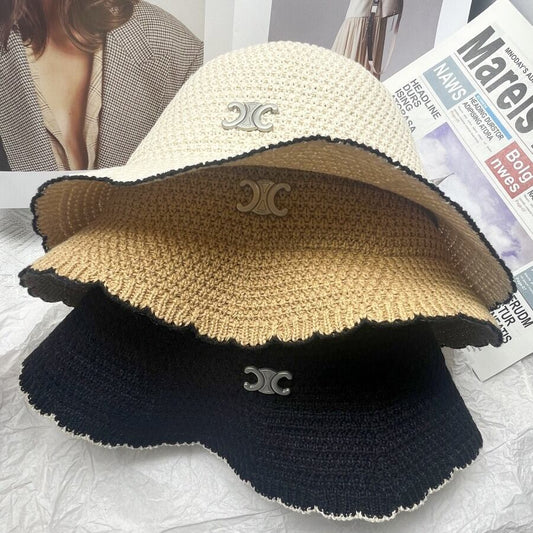 【GOODS】UVカットクロシェハット　N2495