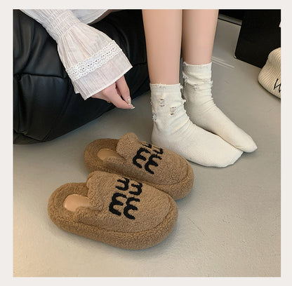 【Shoes】秋冬ファースリッパ　W14430