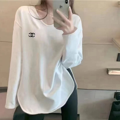 【Tops】春秋厚手Ｔシャツ　　Ｗ14587