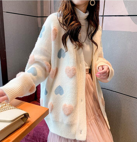 【outer】ファッションend清新！超人気ニットカーディガンゆったり3色