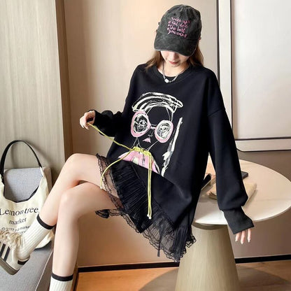 【tops】ドッキングスウェット　M21442