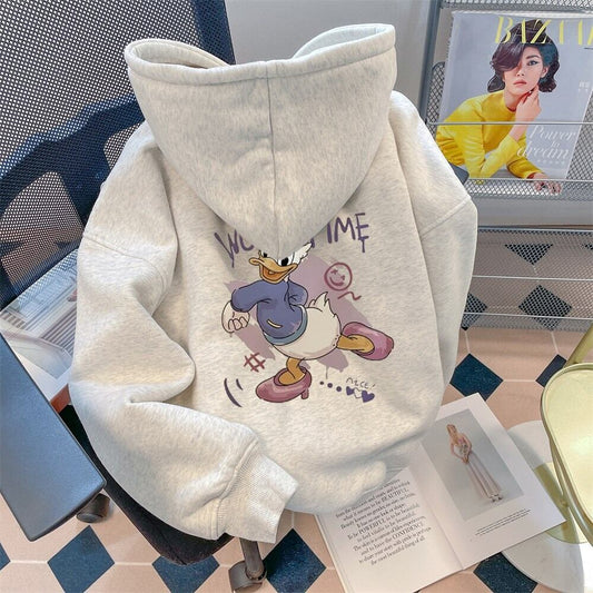 【tops】プリントフーディー　N2505