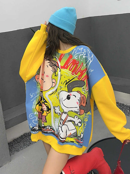 【Tops】キャラクタープリントプルオーバー　Ｗ13995