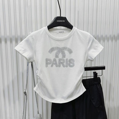 【Tops】miniＴシャツ　Ｗ12455